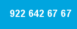 922 642 67 67 922 642 67 67